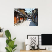 Kyoto Gion-Poster Poster (Thuiskantoor)