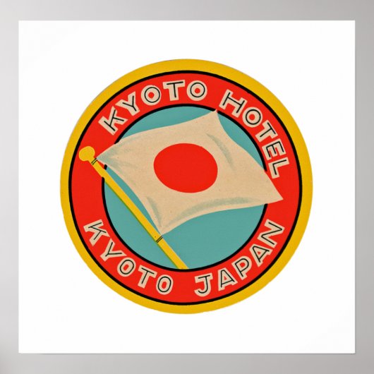 Kyoto-hotel Poster (Voorkant)