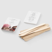 Kyoto Japan Aquarel Trouwprogramma Handwaaier (Niet-gemonteerd)