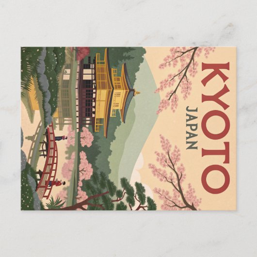 Kyoto, Japan Briefkaart (Voorkant)