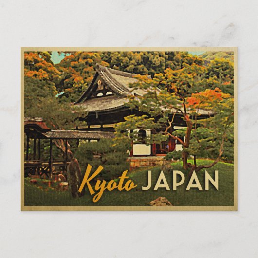 Kyoto Japan Briefkaart (Voorkant)