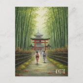 Kyoto Japan Briefkaart (Voorkant)