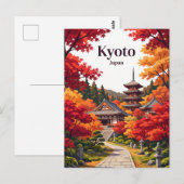 Kyoto, Japan Briefkaart (Voorkant / Achterkant)
