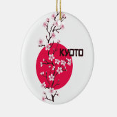 Kyoto Japan Cherry Blossom Ornament (Rechts)
