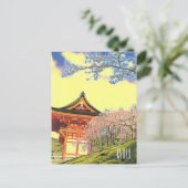 Kyoto Japan Cherry Blossom reisfotografie Briefkaart (Staand voorkant)