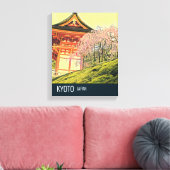 Kyoto Japan Cherry Blossom reisfotografie Canvas Afdruk (Insitu (Woonkamer))
