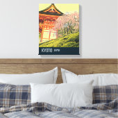 Kyoto Japan Cherry Blossom reisfotografie Canvas Afdruk (Insitu (Slaapkamer))