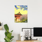 Kyoto Japan Cherry Blossom reisfotografie Poster (Thuiskantoor)