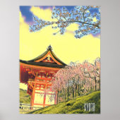 Kyoto Japan Cherry Blossom reisfotografie Poster (Voorkant)