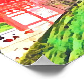 Kyoto Japan Cherry Blossom reisfotografie Poster (Hoek)