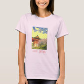 Kyoto Japan Cherry Blossom reisfotografie T-shirt (Voorkant)