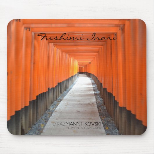 Kyoto, Japan. Fushimi Inari Mousepad Muismat (Voorkant)