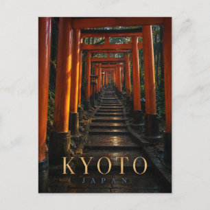 Kyoto Japan Fushimi Inari REALMS Briefkaart