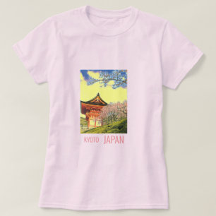 Kyoto Japan Kersenbloesem reis fotografie T-shirt