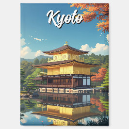 Kyoto Japan Kinkakuji Golden Pavilion Magneet