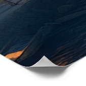 Kyoto Japan Landschap Reis Oudheid Poster (Hoek)