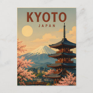 Kyoto Japan Oude Tempels Traditioneel Reizen ⛩️ Briefkaart