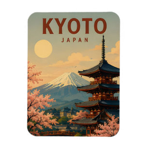 Kyoto Japan Oude Tempels Traditioneel Reizen ⛩️ Magneet