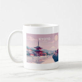 Kyoto Japan Pastel Travel Design Koffiemok