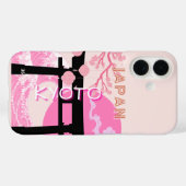 Kyoto Japan Pink Travel Art Case-Mate iPhone Case (Achterkant (horizontaal))