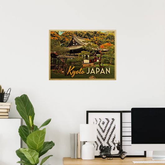 Kyoto Japan Poster (Thuiskantoor)