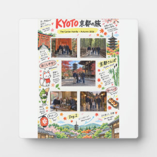 Kyoto Japan Reis 5 Foto Collage Reis Zine Fotoplaat
