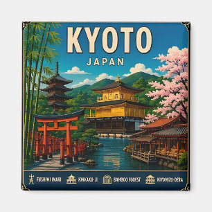 🧲 Kyoto Japan Reis Aandenken Voor Elke Reis Magneet