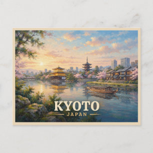 Kyoto Japan reis Briefkaart