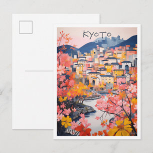 Kyoto Japan Reis Esthetiek Briefkaart