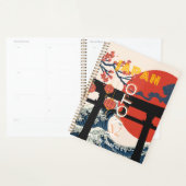 Kyoto Japan Reiskunst, Retro Reiskunst Planner (Display)