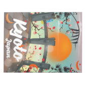 Kyoto Japan reisposter Notitieblok (Voorkant)