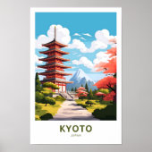 Kyoto Japan Reisprint Poster (Voorkant)