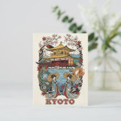 Kyoto Japan Reizen Briefkaart (Staand voorkant)