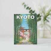 Kyoto Japan Reizen Briefkaart (Staand voorkant)