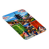 Kyoto Japan Reizen Magneet (Rechterzijde)