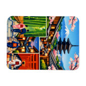 Kyoto Japan Reizen Magneet (Horizontaal)