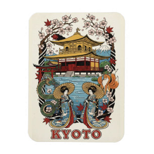 Kyoto Japan Reizen Magneet