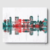 Kyoto Japan Skyline Gastenboek (Achterkant)
