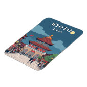 Kyoto Japan Tempel Reis Souvenir Magneet (Linkerzijde)