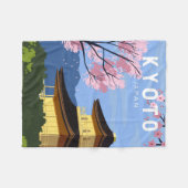 Kyoto Japan Travel  Art Fleece Deken (Voorkant (Horizontaal))