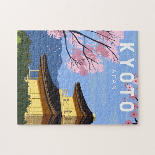 Kyoto Japan Travel  Art Legpuzzel (Horizontaal)
