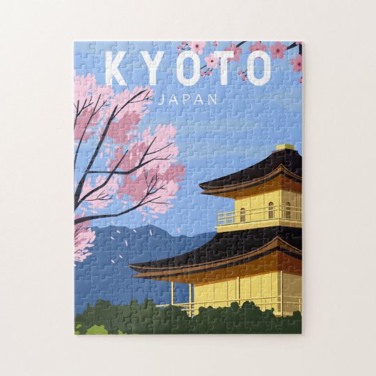 Kyoto Japan Travel Art Legpuzzel (Verticaal)