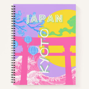 Kyoto Japan Travel Art Notitieboek