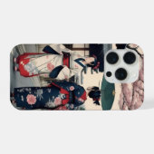 Kyoto Kimono Lente Wandeling iPhone Hoesje 15 Pro Case (Achterkant horizontaal)