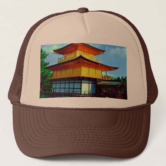 Kyoto - KINKAU - Golden Pavillion Trucker Pet (Voorkant)