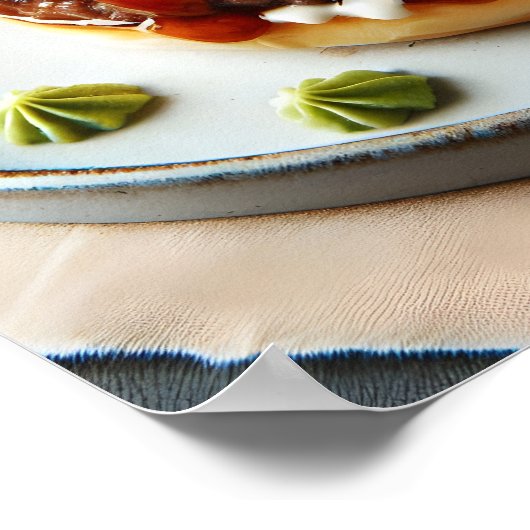 Kyoto Kitchen Burger Sensation Poster (Hoek)