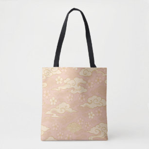 Kyoto Mist – Japanse elegantie Tote Bag