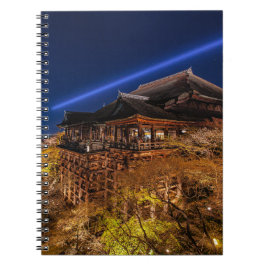 Kyoto Nacht Foto Japan Landschap Kantoor Notitiebo Notitieboek