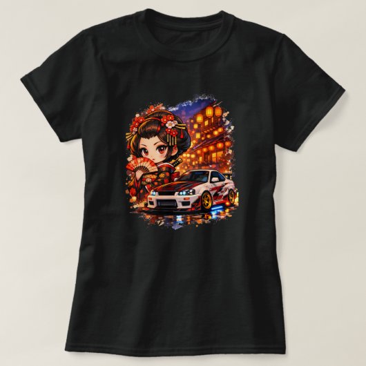 Kyoto Night Runner T-shirt (Design voorkant)