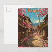 Kyoto oude stad briefkaart (Voorkant / Achterkant)